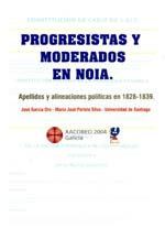 Progresistas y moderados en Noia. Apellidos y alineaciones polÃ­ticas en 1828 â€“ 1839